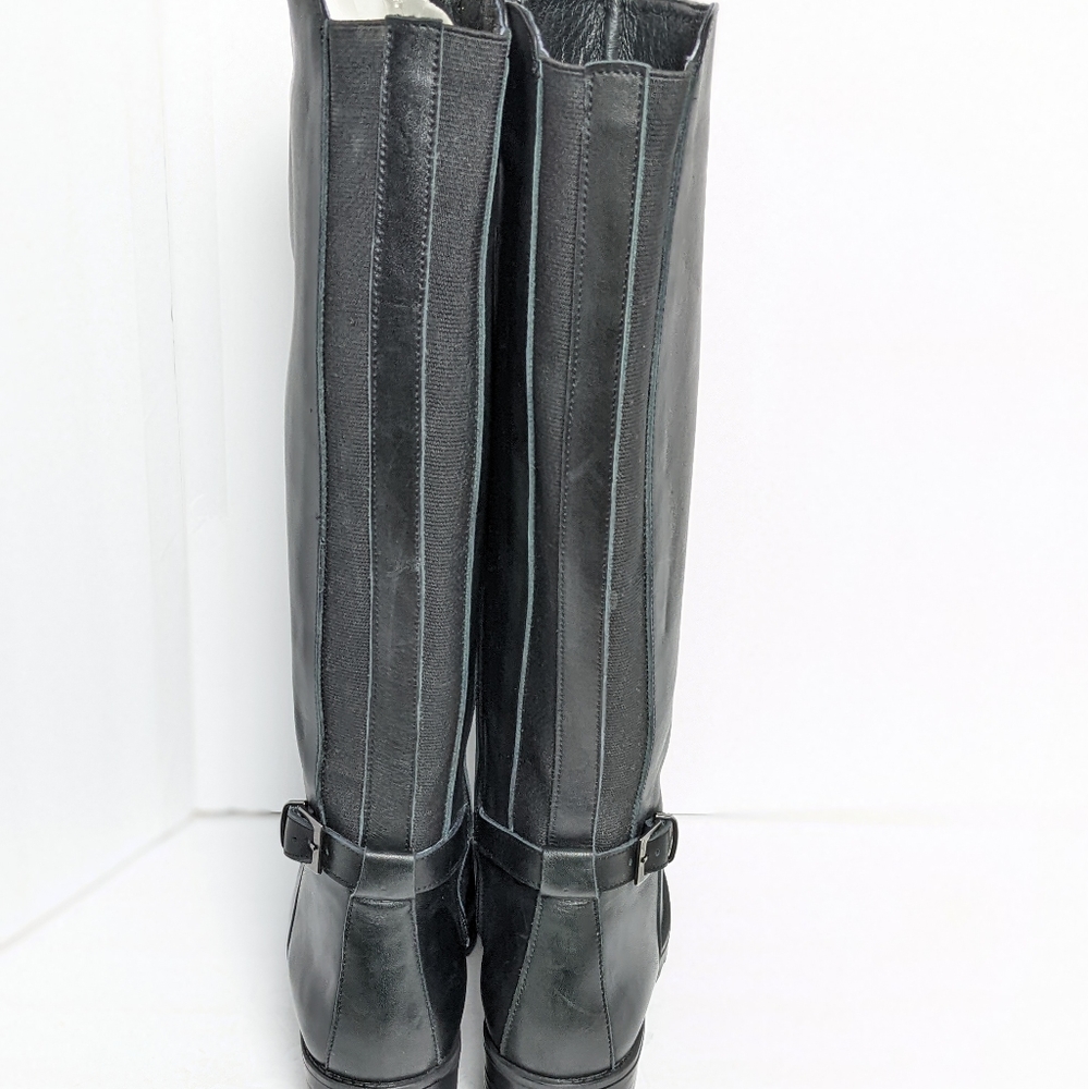 Girotti leather knee high boots - Picture 7 of 16